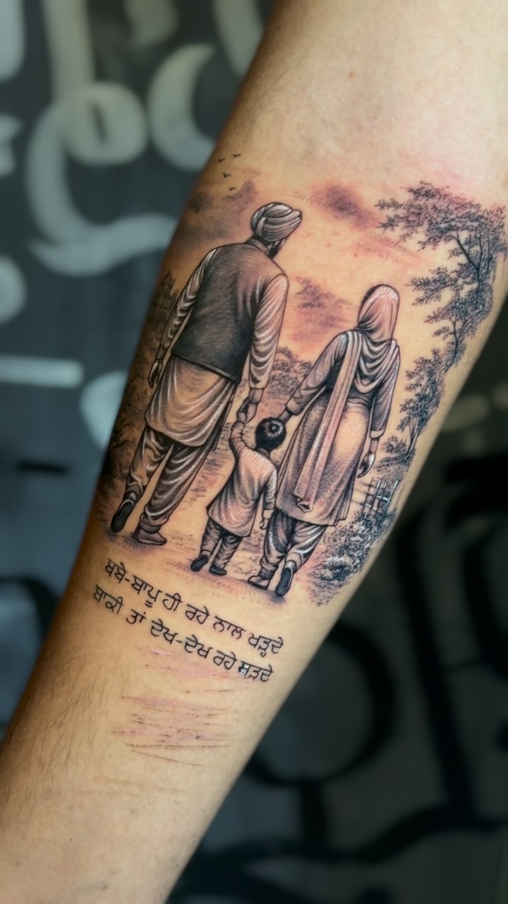 Trust the process. Respect the time. Wear the story.
Done by @pardeep11art