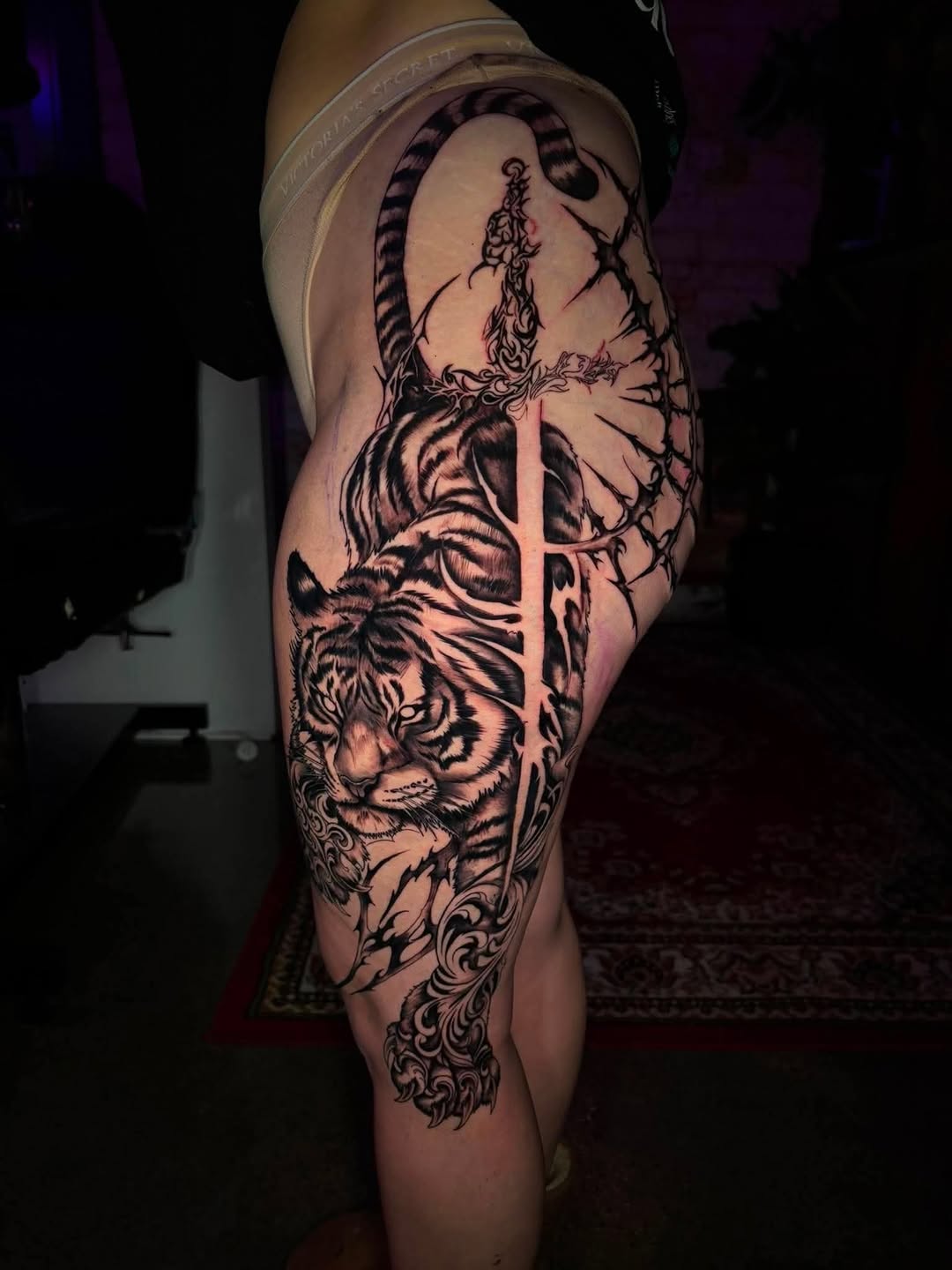 Tatttoo by artist @slimjaidy_ 

If you are interested in booking an appointment with any of our talented artists at Ballarat Tattoo, please find their