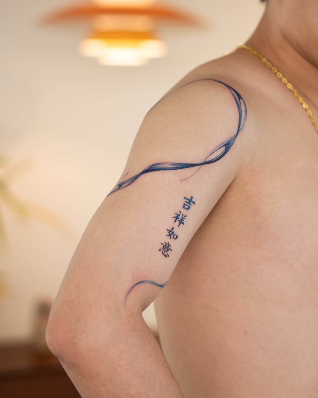 พี่เชลกับทุ่งของเขา ⛅️🌻✨ #tattoo #pettattoo