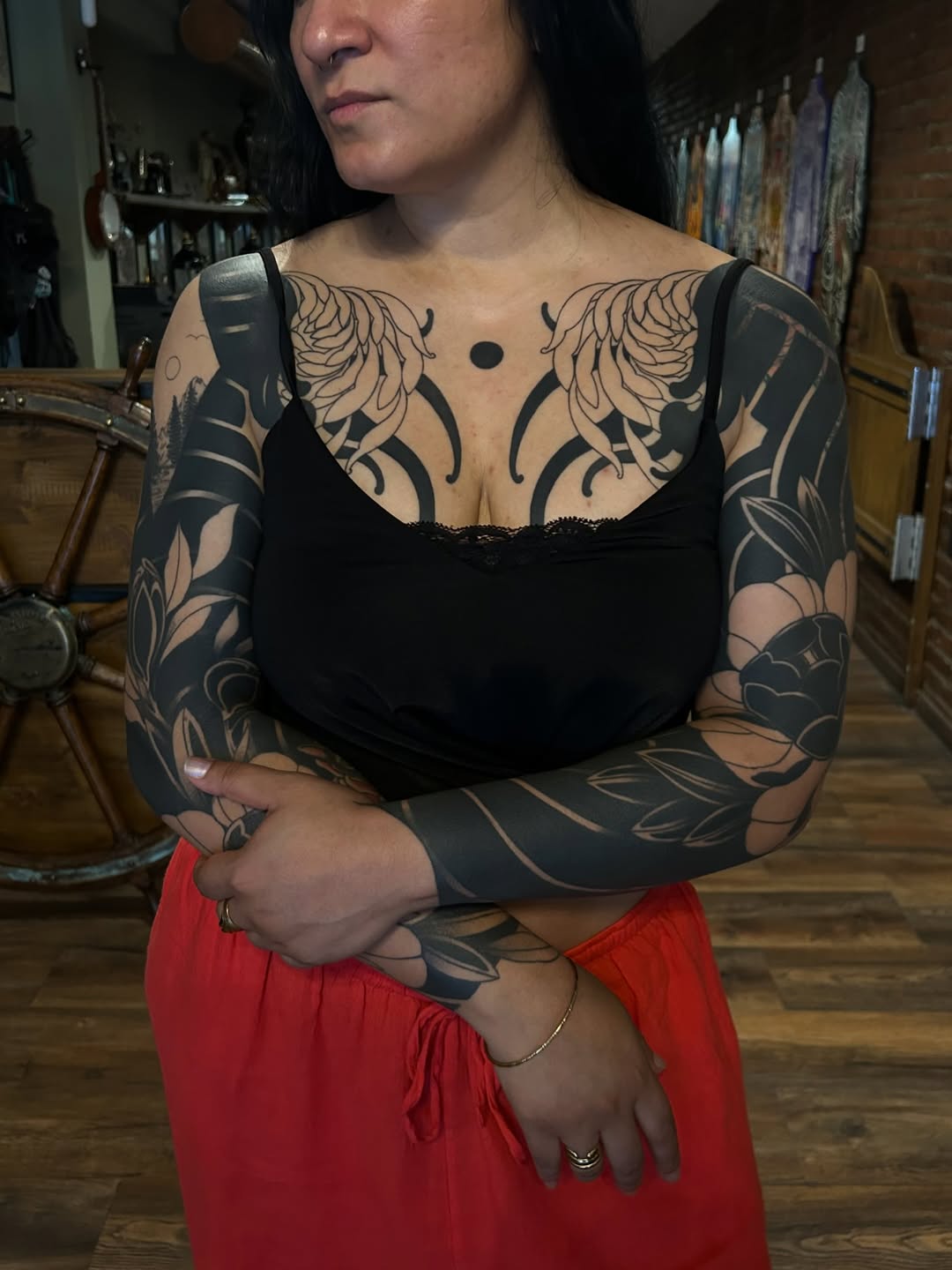 Work in progress , one session left
No filter
Done at @blackship.bcn
Using @inkin.official
Next guest spot : Munich
For booking DM / danidtattooe