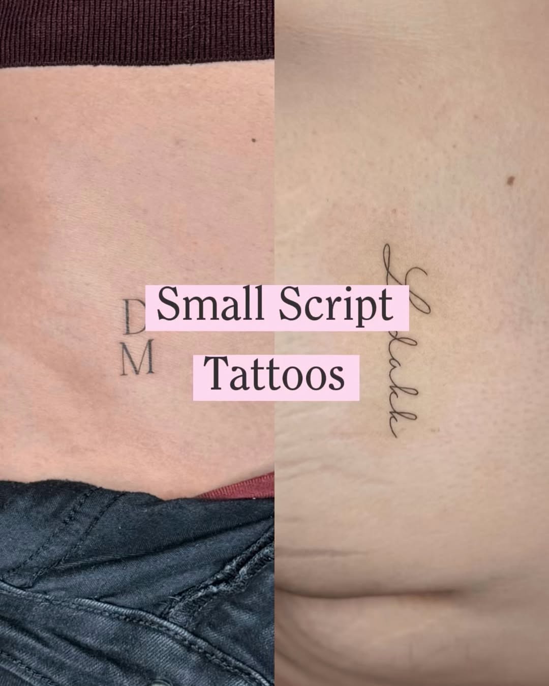 Matching tattoos, but make them tiny!🤏🏼
Same initials, same placement, and as close to identical as two tattoos can get.
Would you get a matching t