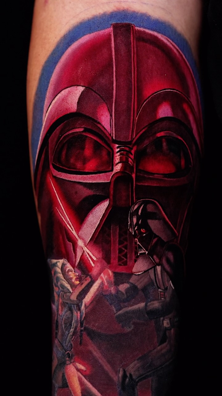 Another Star Wars tattoo project finished! 🌌⚔️
Had a great time bringing this Star Wars Rebels-inspired piece to life! The bottom section featuring A