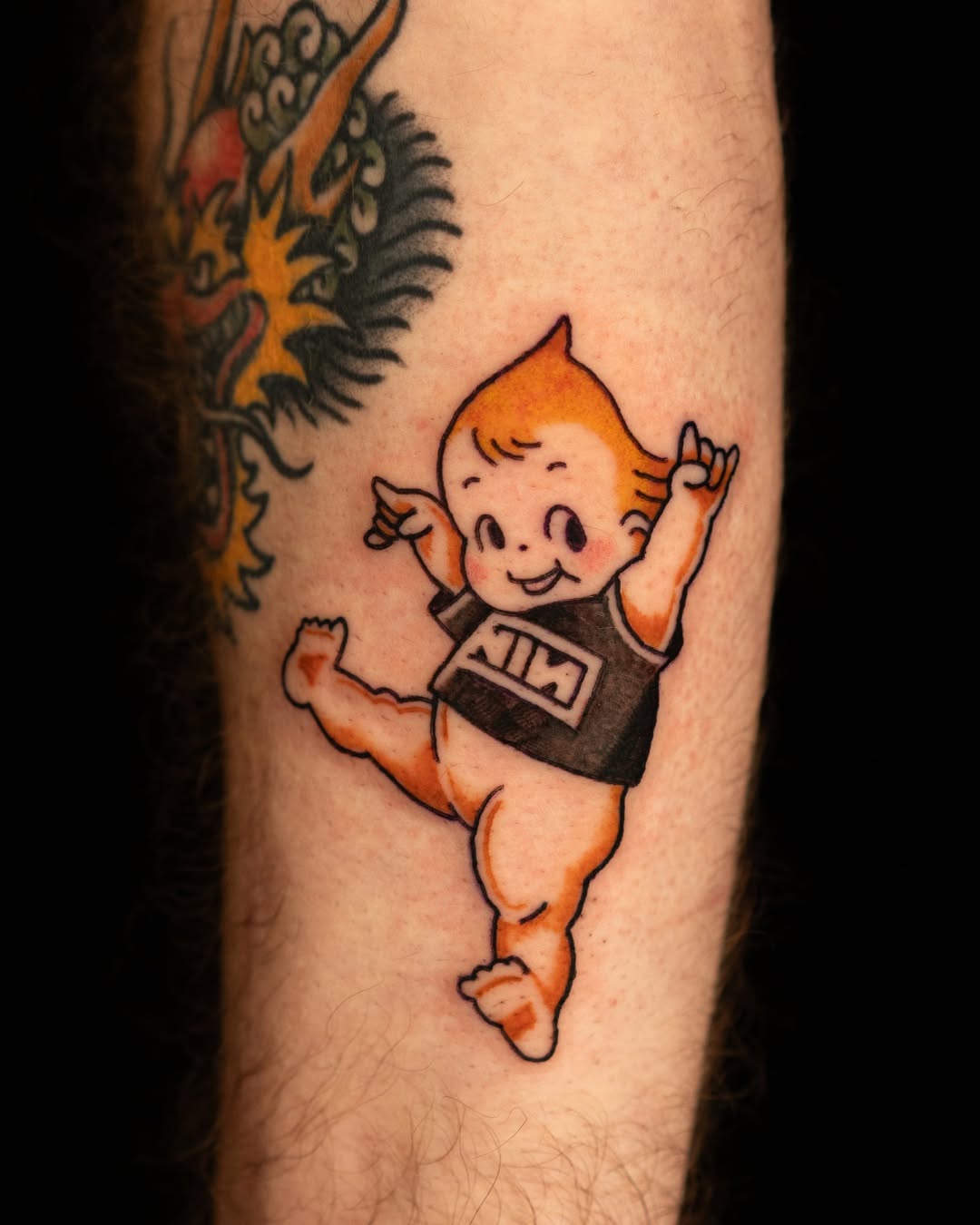Kewpie, but make it Nine Inch Nails. 🖤🤘

Ready for your next tattoo? Submit a booking request with Bryn through the link in our bio. ⚡