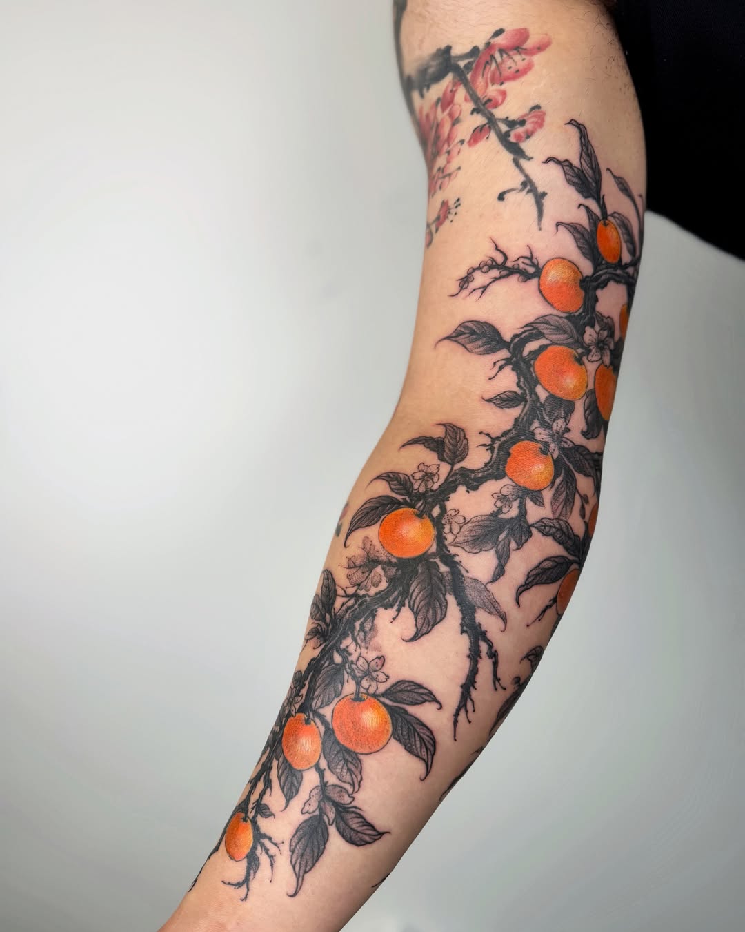 Dragon & Tiger β Eastern Ink
A full-back composition where a powerful dragon and fierce tiger move through clouds and blooming plum branches.
Black-
