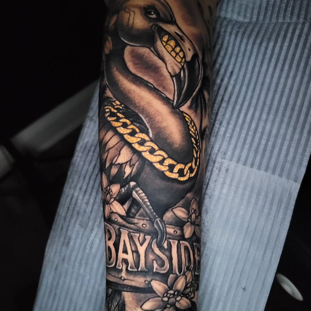 Yesterday I got to do a dope #miamitattoo for someone who has been following me for a while. It was a great pleasure going over our stories and memori