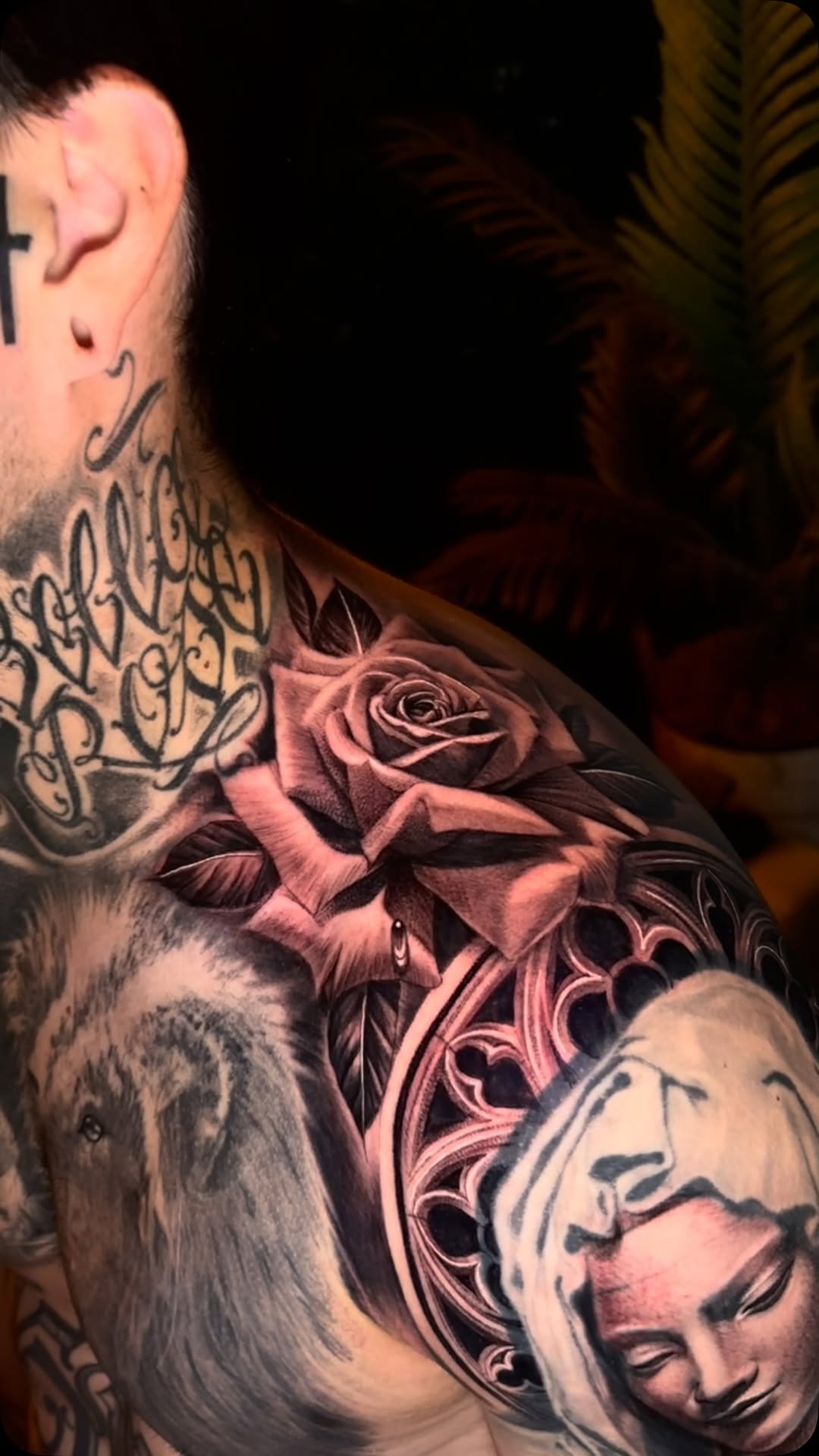 Did this Aztec princess in 2 sessions #jorgerosalestattoos#sandiegotattooartist#aztecprincess#fyp#explorepage