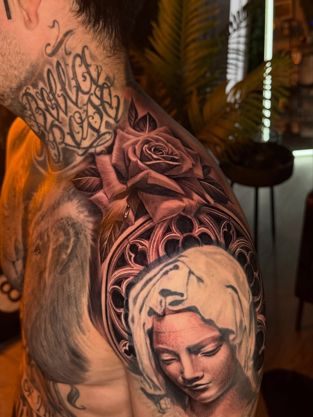 Jesus portrait today #jorgerosalestattoos#sandiegotattooartist#jesus#christ#fyp