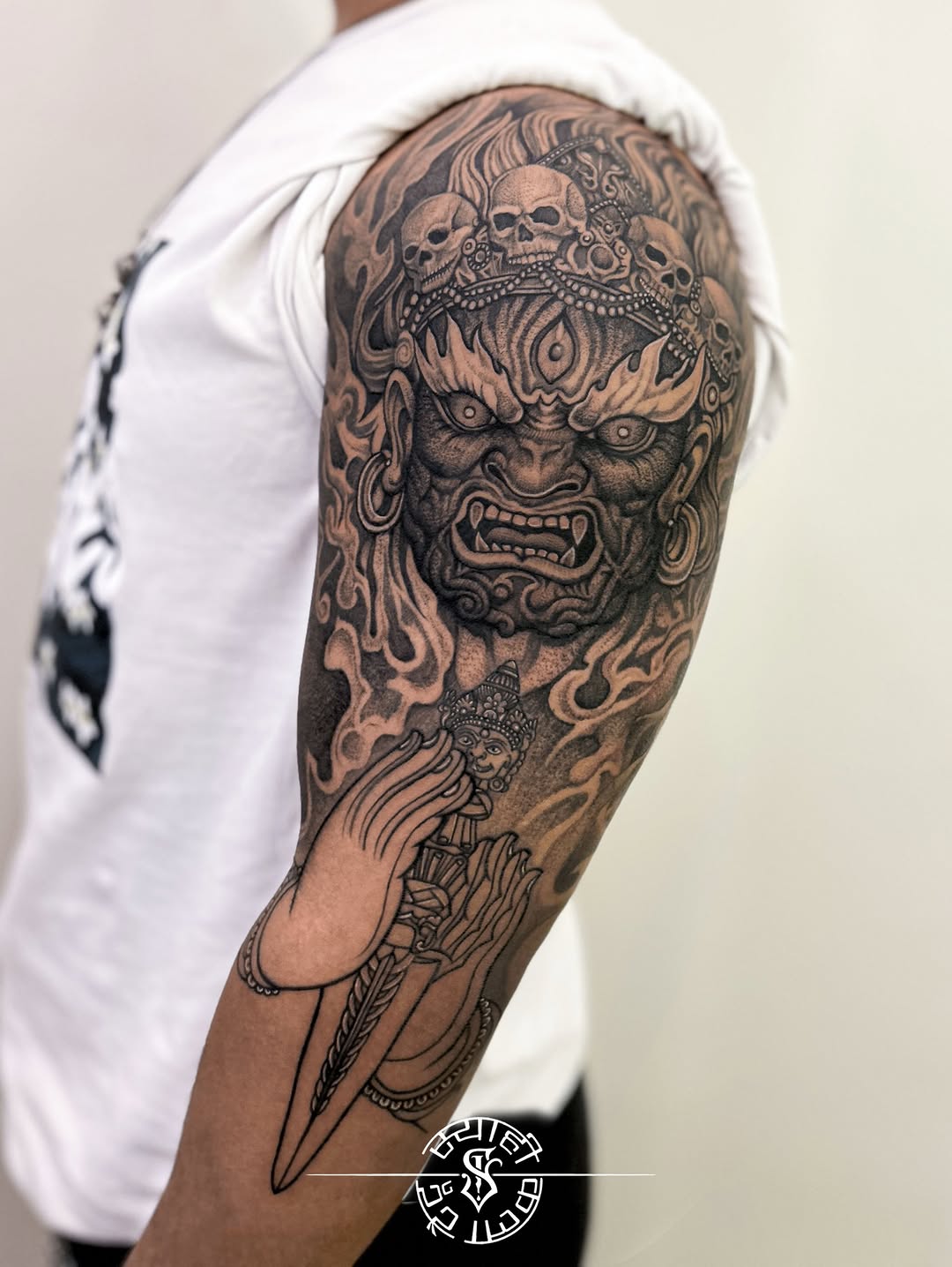 Kaal Bhairav 👹
.
.
#tattooartist #lordshiv #shiva #kaalbhairav #exploremore
