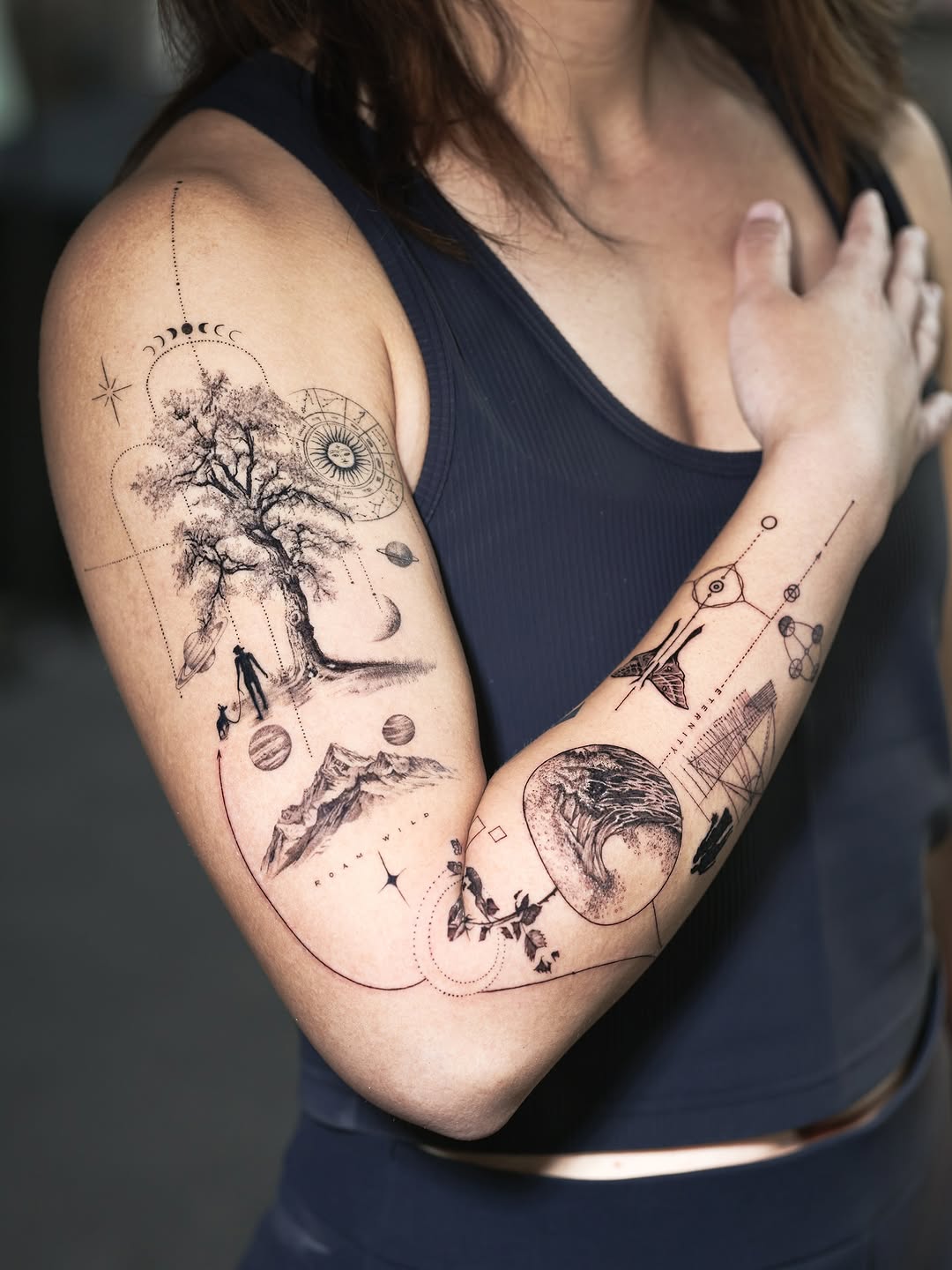 Her sleeve is almost complete ✨
Watch as she expresses the things she loves through her body art.
@nonfromseoul
Available LA /Denver