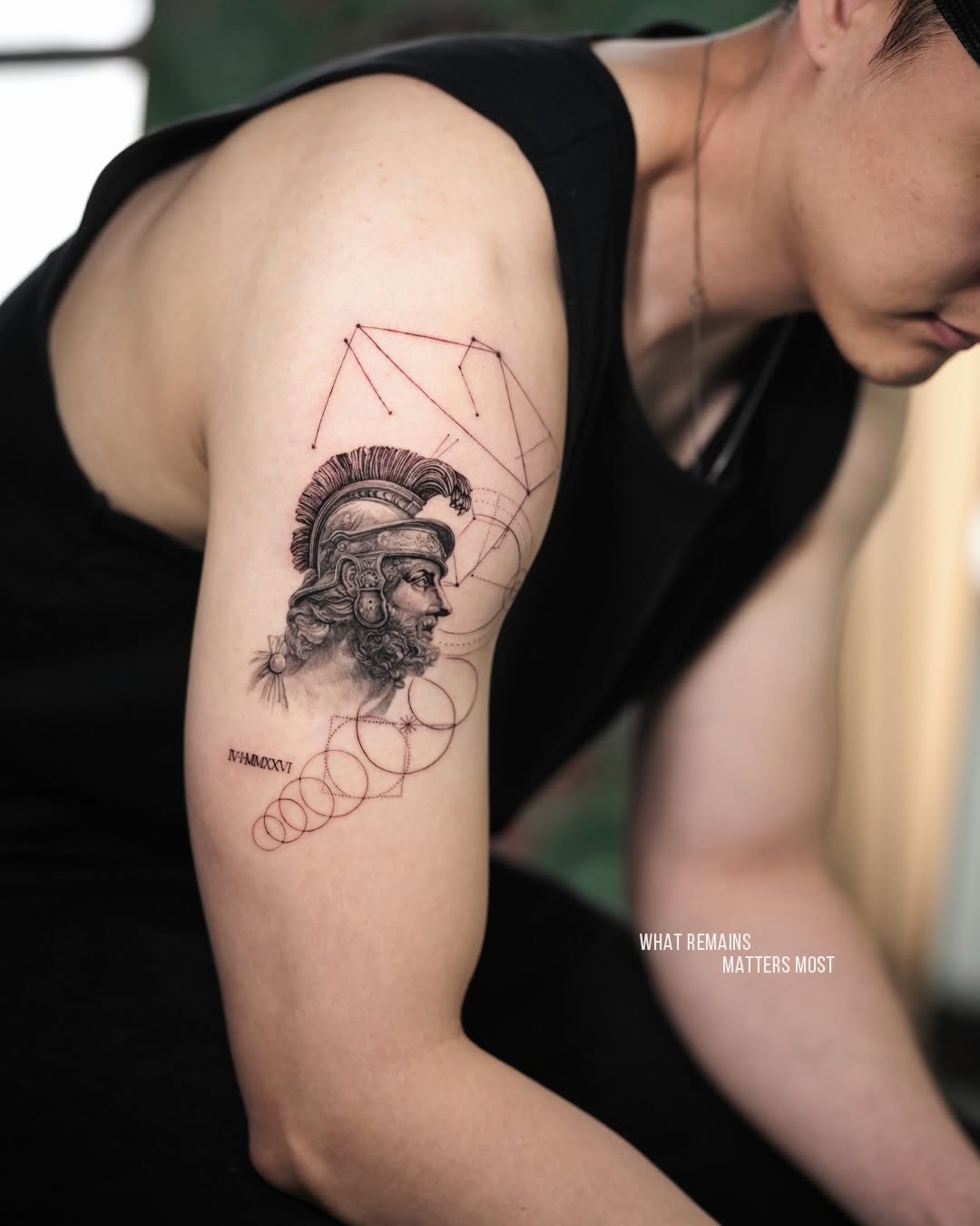 A tattoo begins long before the needle touches the skin.
It starts with a story —
collecting references, studying forms,
finding connections, and dec