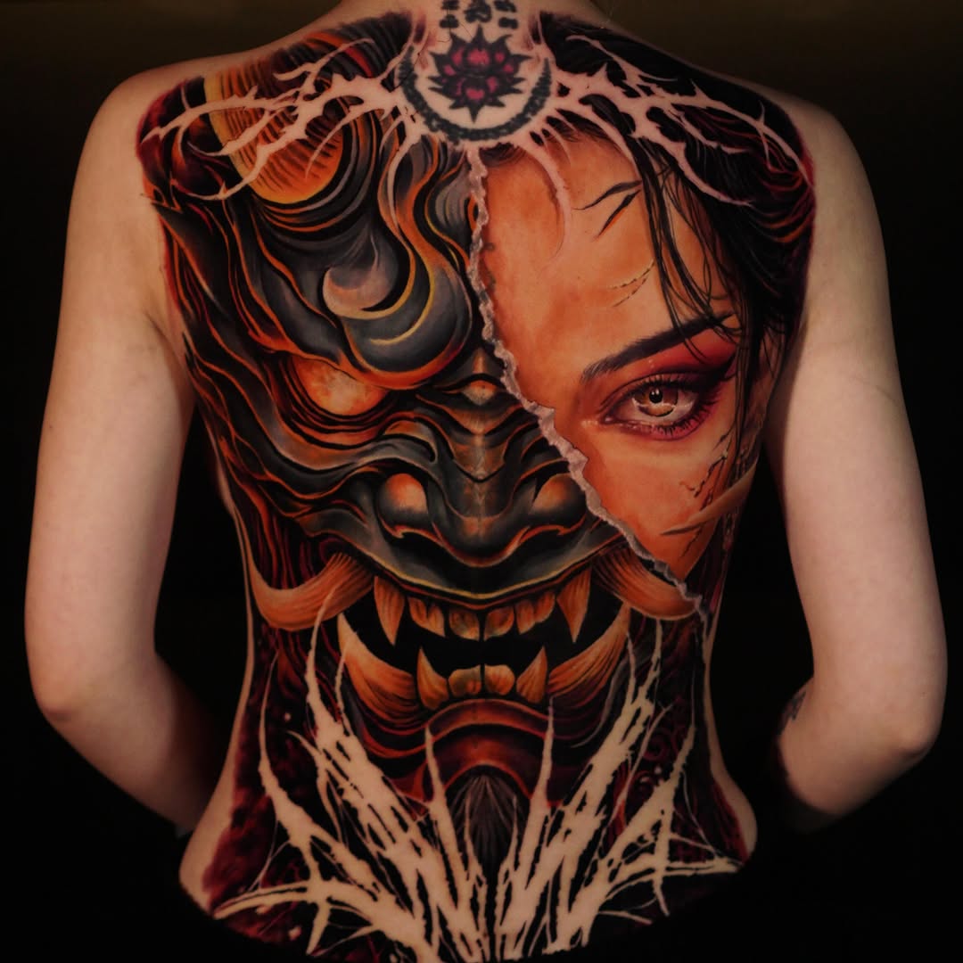 Done fudog tattoo 
Design ba pinterest🤣
#asiantattoo #tattooinbali #fudogtattoo #colourtattoo