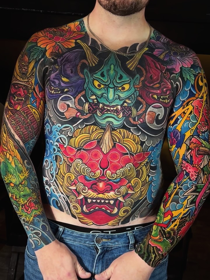 Dine tattoo in bali 
Asian tattoo
Oriental tattoo 
#asiantattoo #orientaltattoo