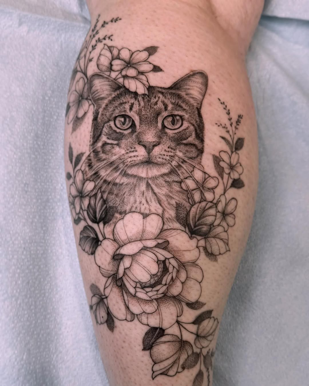 Okay okay okay, I know this is not the style I normally post but I love tattooing realism! 👉👈 could you could still like it even though it’s not pre