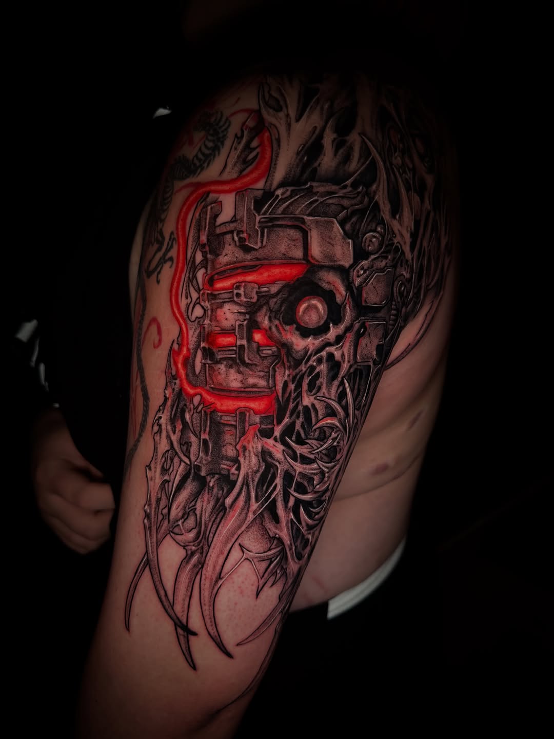 Work in progress on Avery! 
🔥BOOKS OPEN🔥

💥 TAKING BOOKINGS FOR FEB ONWARDS 2027💥. 
💥 Email me to book in some rad stuff💥 Ludo.mortuus.tattoos@g