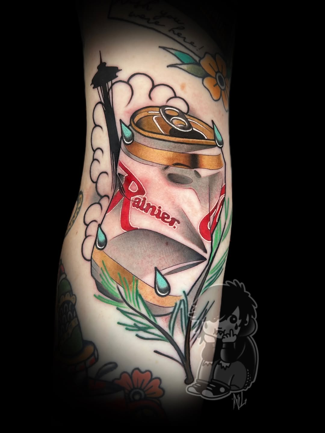 Here’s a mash-up of the four sessions we put into Sober’s Vampirate tattoo. This was such a sick project and I don’t think anyone in recorded history