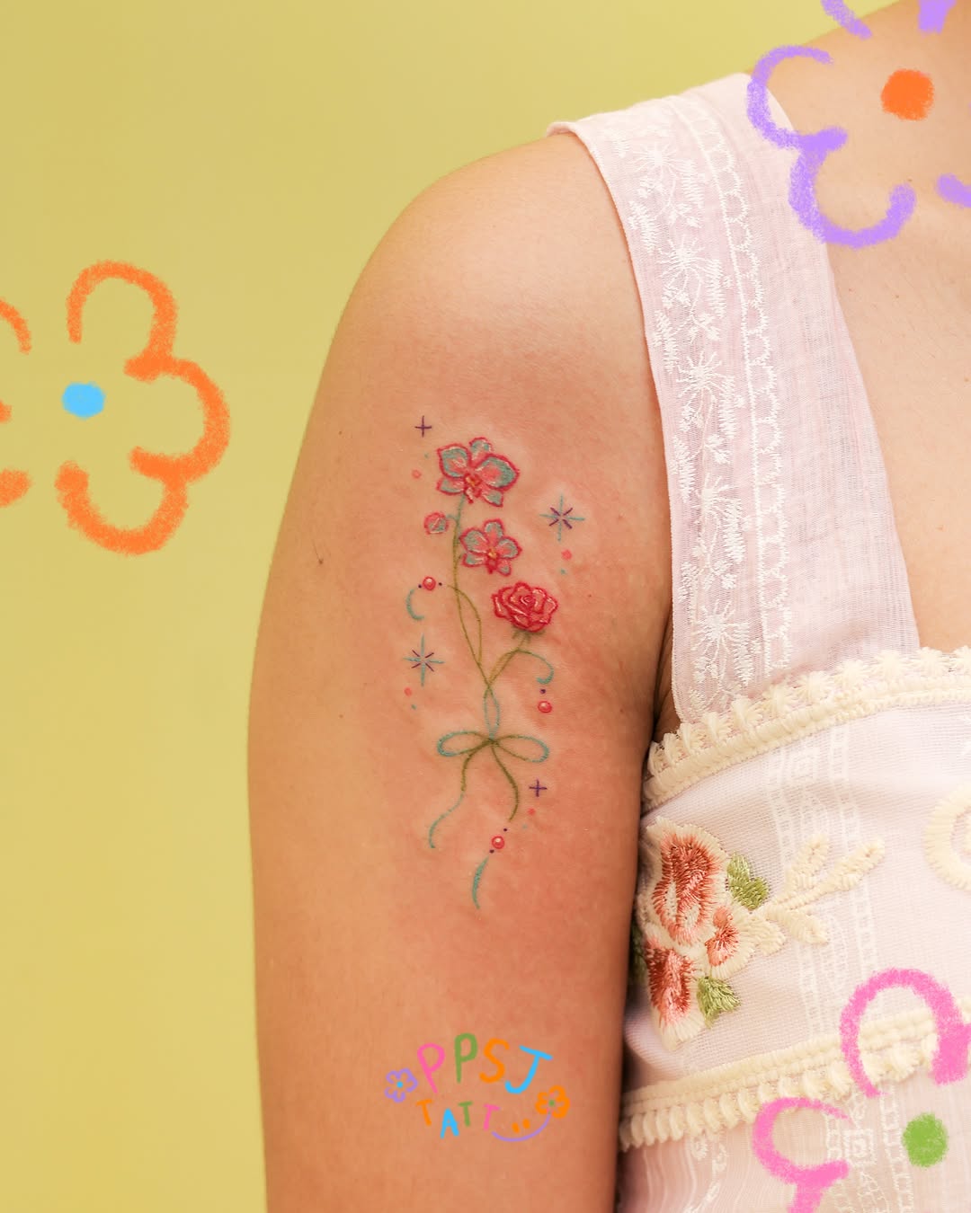 #🩵PPSJ tattoo✨ in Bangkok💞
🌼 เดือนตุลานี้ อุ้มเข้าไปสักที่กรุงเทพ
มี 2 ช่วงคือ 2-4 และ 12-13 ตุลา
🍀ใครสนใจ สามารถจองคิว
สอบถามได้ ทาง DM นะคะ☺️