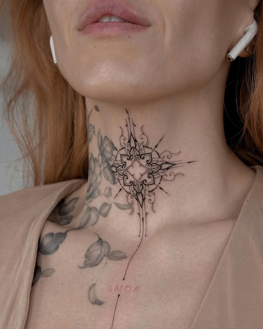 For gorgeous @kathrin.ink 🤍
#tattoo #tattooart #tattoomandala #tattoofineline #tattooideas #tattooornament #tattoomandala #necktattoo