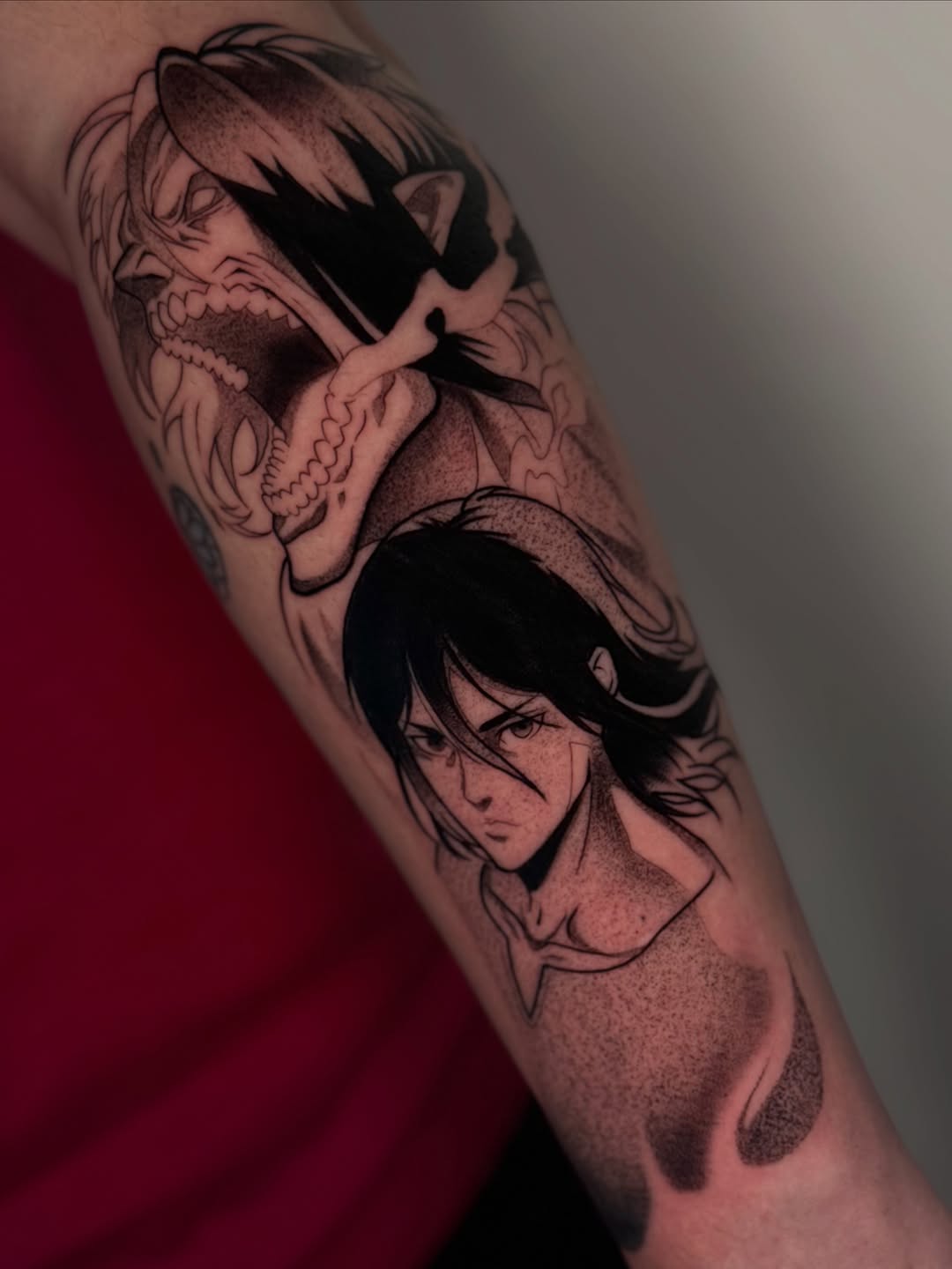 Empezamos con esta manga ✨
Hecho en mi segunda casa @sinergia_tattoo_studio 

Fueron dos días seguidos muchas gracias por la confianza que le dan para