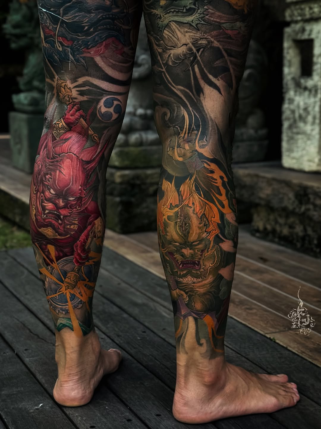 Raijin and Fujin ⚡️💨 “May this beast mode represent your rebellious soul”