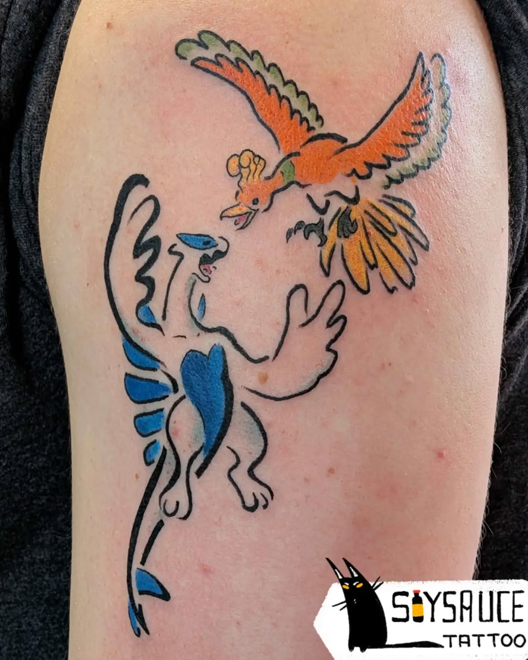 Big shout outs from this week, to Rachel who came to @providence_tattoo_convention from Virgina to come see me! And Sock rocks as well for coming with