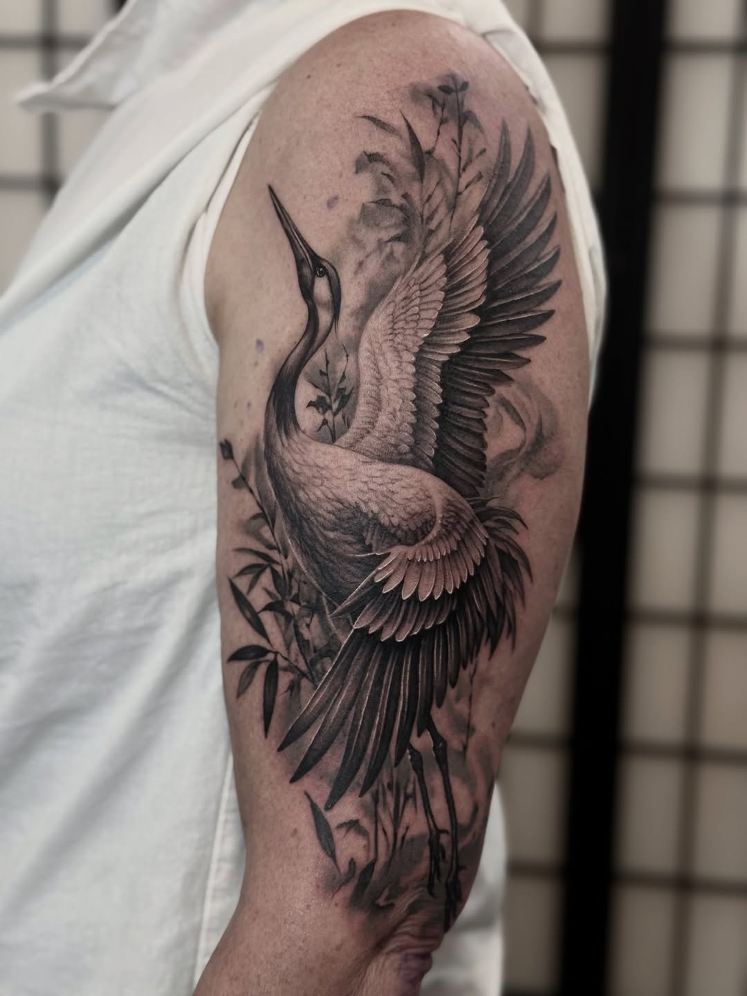 Why didn’t I post this earlier? Because I am lazy af... but I really enjoyed doing it!

#realistictattoo #sculpturetattoo #blackandgreytattoo #wolfsbu