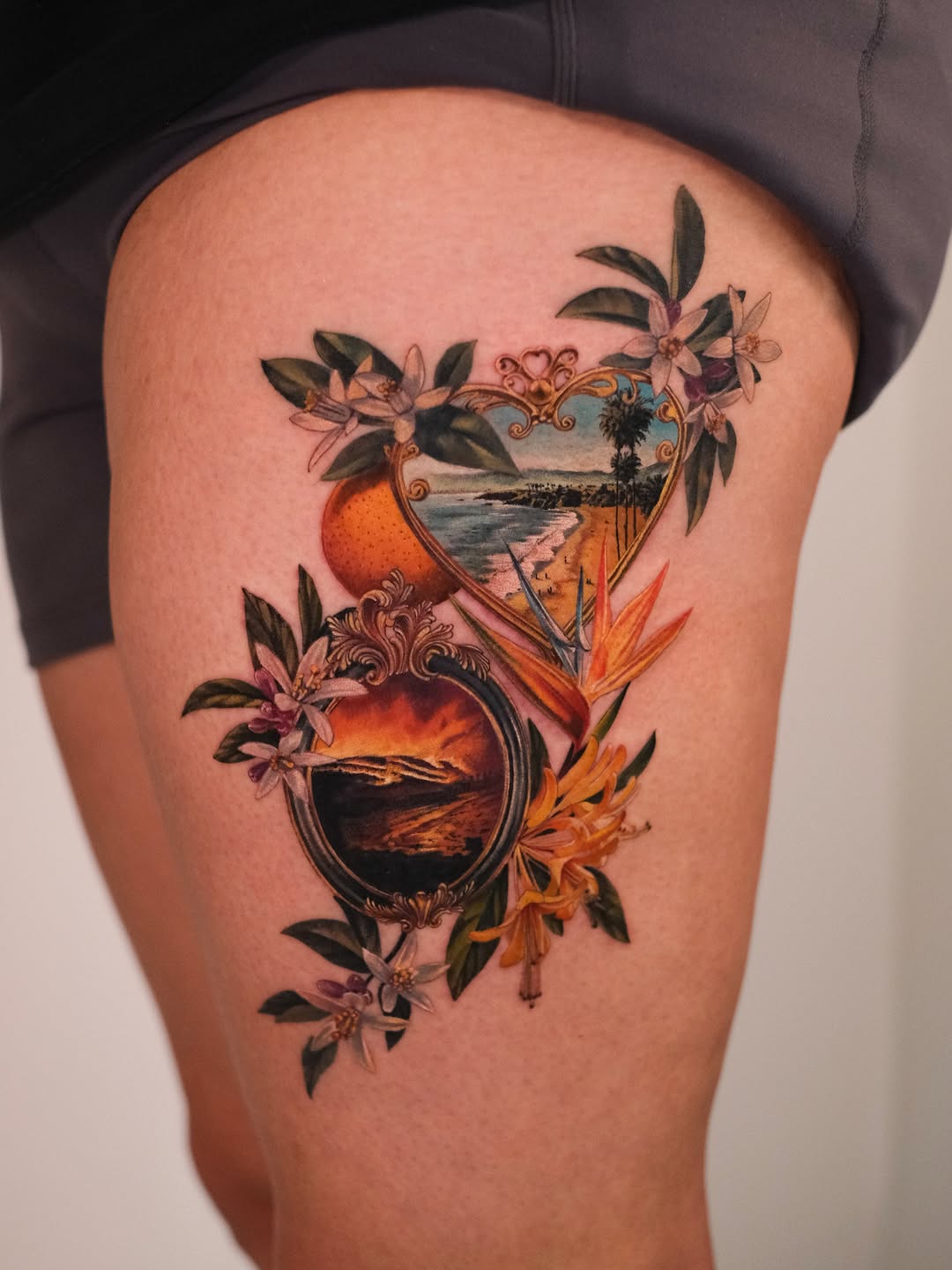 It is so hard to find the best shot when your tattoo wraps around your body so beautifully creating the flow and being so lightweight at the same time