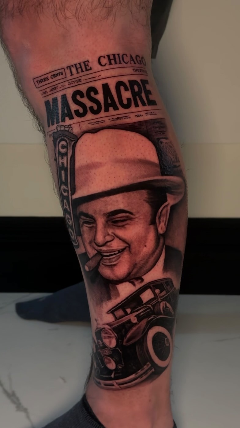 Fun little Al Capone piece to start this gangster leg🔥🔥
#sacramentotattoos #sacramentotattooartist #sacramentotattoo #sacramentotattooshop #elkgrov