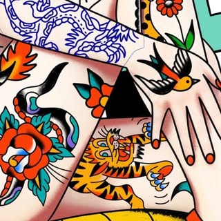 Traditional Tattooing - Soundwave tattoo artist in Chicago, United States of America
