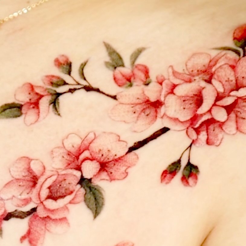 부산타투 서면타투 수련타투 - Soundwave tattoo artist in Busan, South Korea