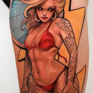 ✧ Amanda Perez Tattoo ✧ - Soundwave tattoo artist in Austin, United States of America