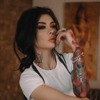 Ксения Внуковская - Soundwave tattoo artist in Almaty, Kazakhstan